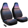 Moon And Beach Print Car Seat Covers-grizzshop