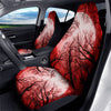 Moon And Horror Forest Print Car Seat Covers-grizzshop