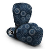 Moon Sun Print Pattern Boxing Gloves-grizzshop