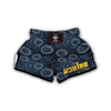 Moon Sun Print Pattern Muay Thai Boxing Shorts-grizzshop