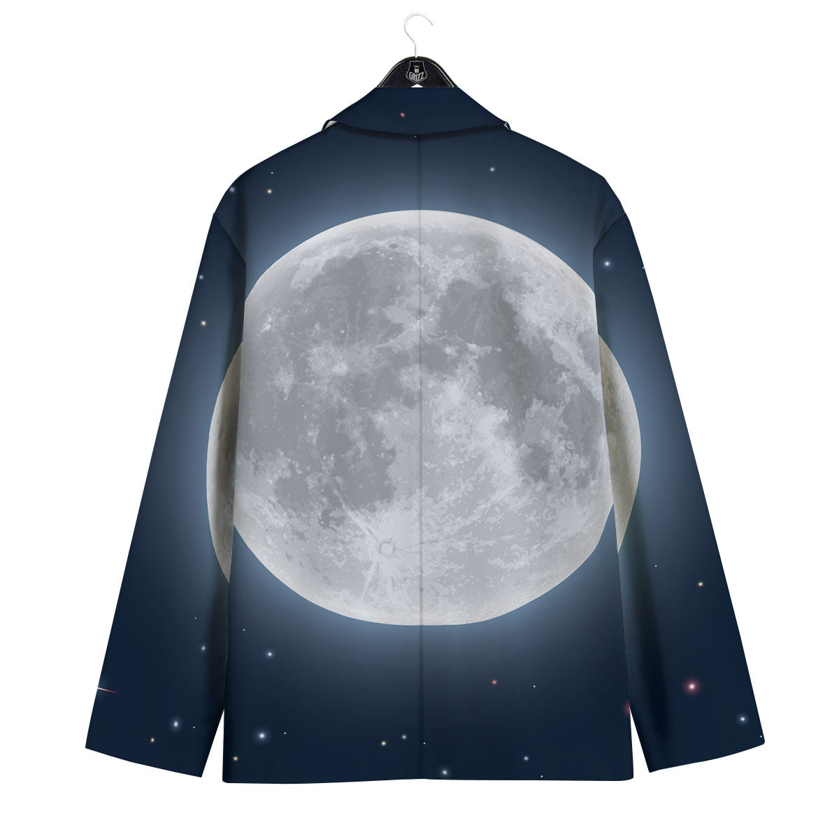 Moonlight And Night Sky Print Men's Sport Coat-grizzshop