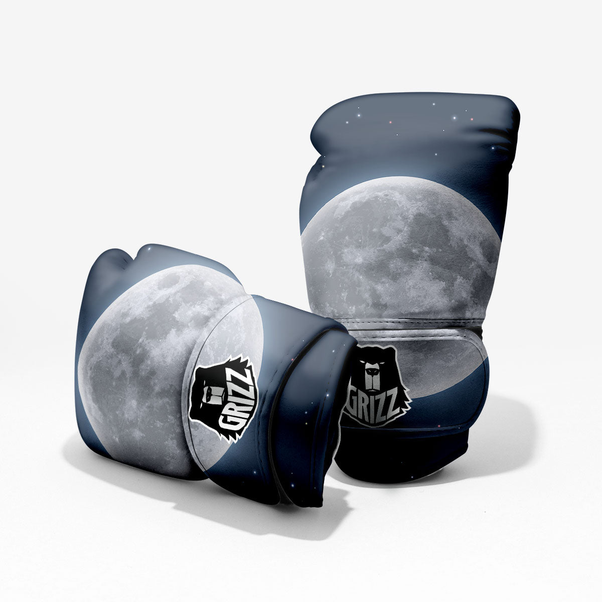 Moonlight And Night Sky Print Pro Boxing Glove