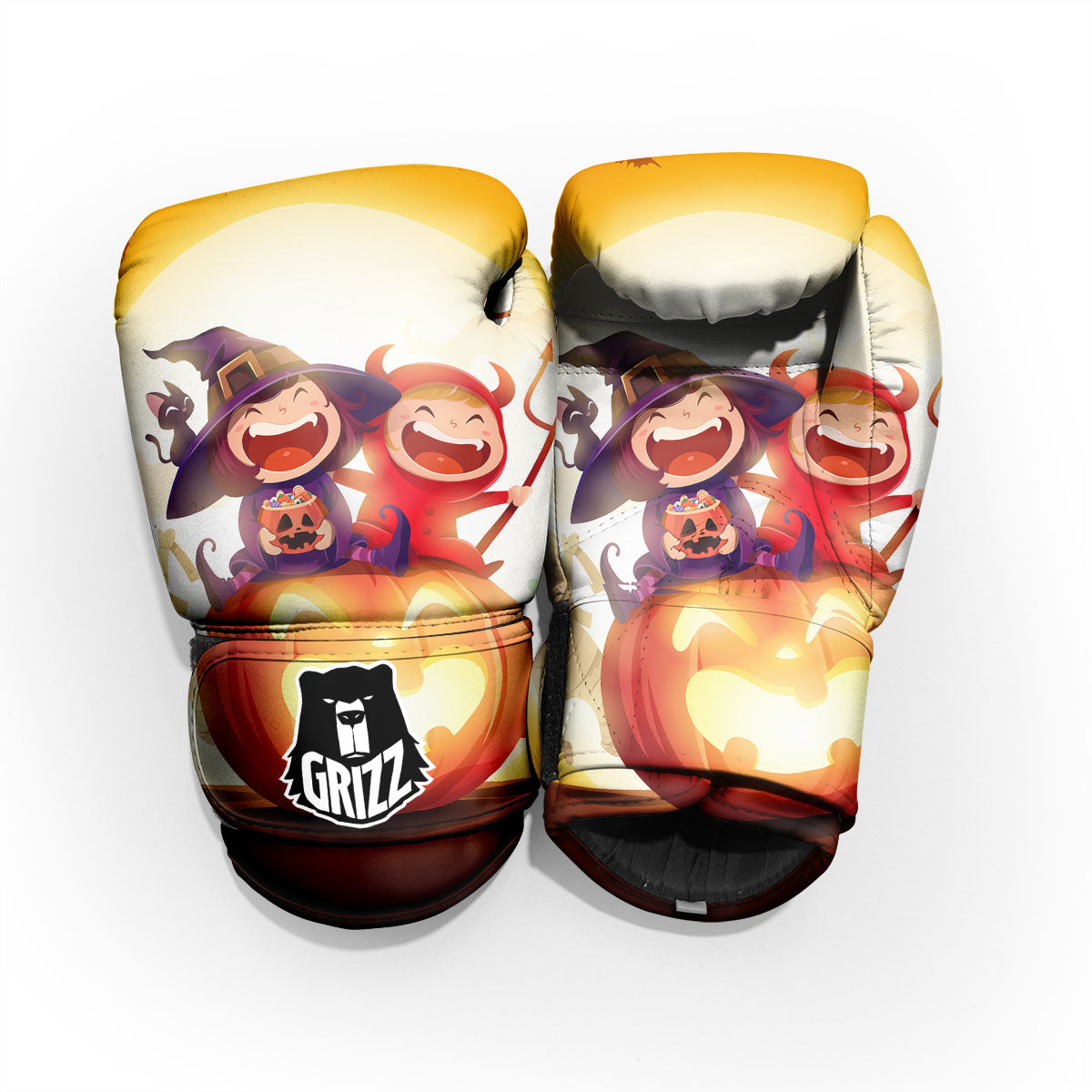 Moonlight Halloween Print Pro Boxing Glove