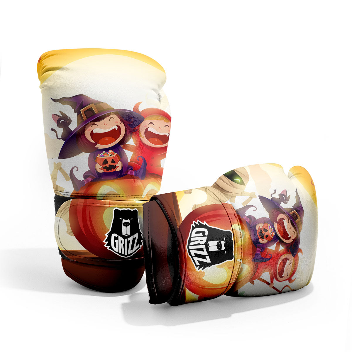 Moonlight Halloween Print Pro Boxing Glove