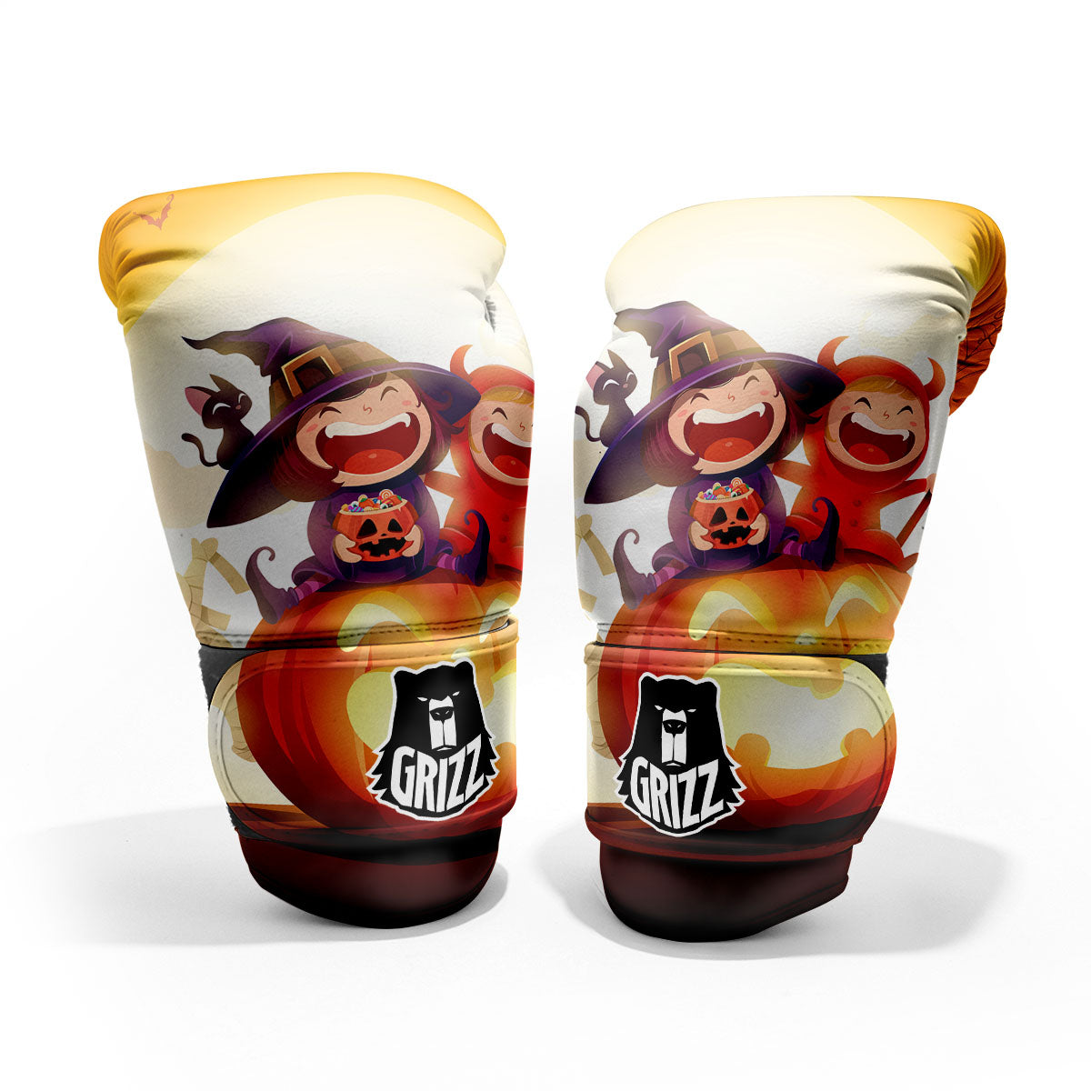 Moonlight Halloween Print Pro Boxing Glove