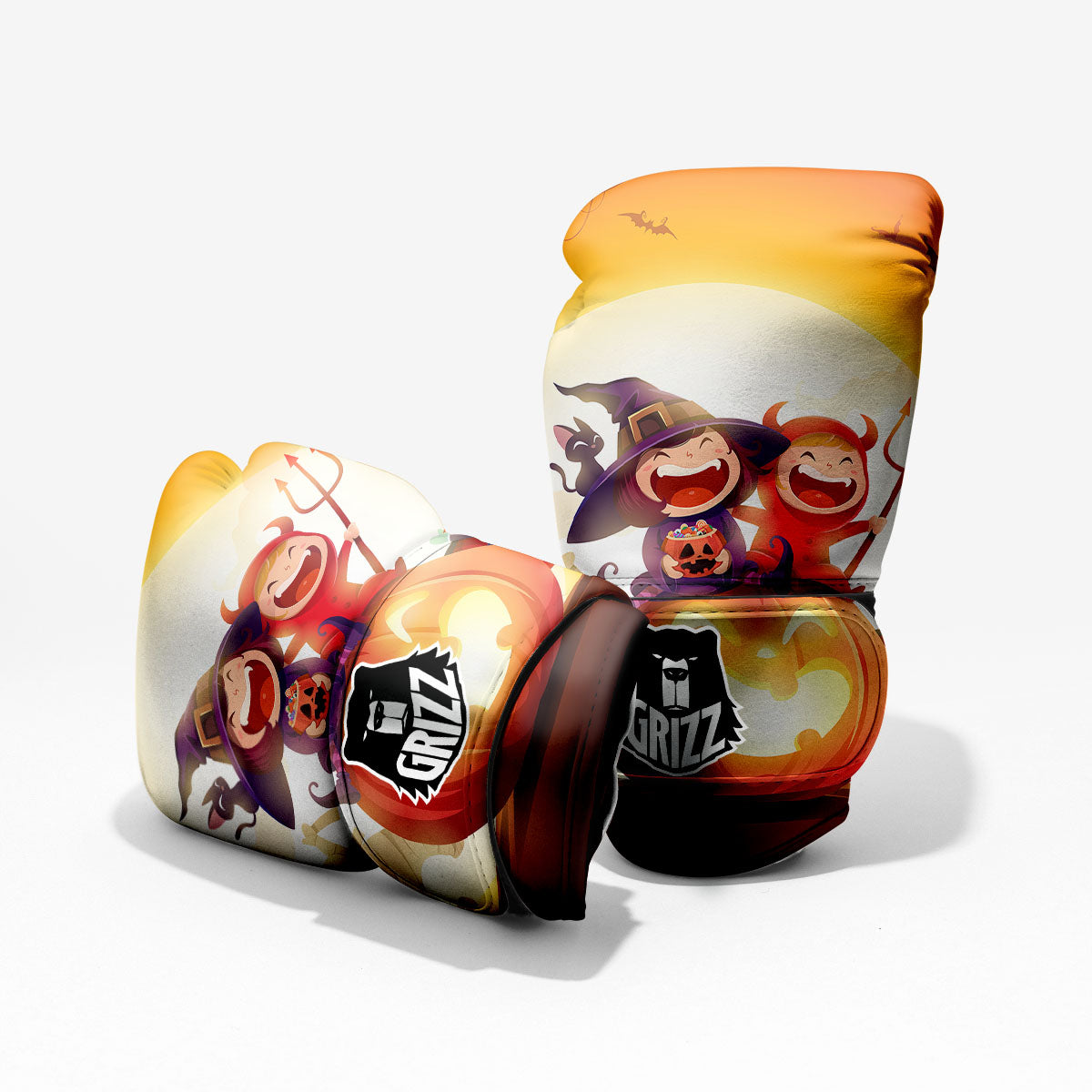 Moonlight Halloween Print Pro Boxing Glove