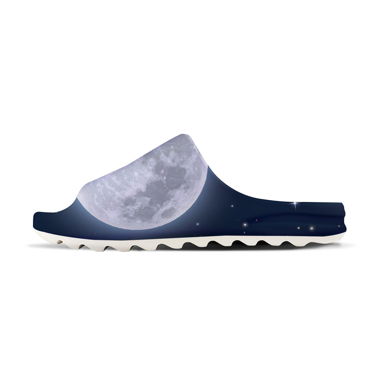 Moonlight And Night Sky Print Sandals-grizzshop