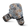 Mosaic Print Pattern Boxing Gloves-grizzshop