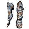 Mosaic Print Pattern Muay Thai Shin Guards-grizzshop