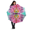 Mosaic Stained Glass Print Pattern Umbrella-grizzshop