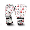 Mosquito Caution Print Pattern Boxing Gloves-grizzshop