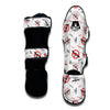 Mosquito Caution Print Pattern Muay Thai Shin Guards-grizzshop