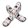 Mosquito Caution Print Pattern Muay Thai Shin Guards-grizzshop