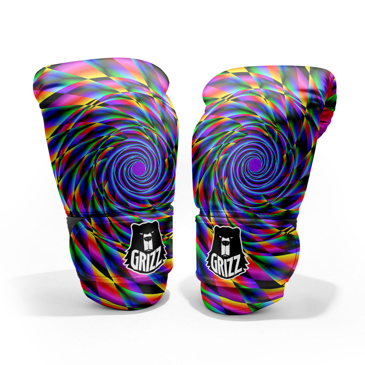 Motion Psychedelic Illusory Print Pro Boxing Glove