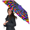 Motion Psychedelic Illusory Print Umbrella-grizzshop