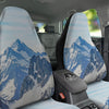 Mountain Alps Print Car Seat Covers-grizzshop