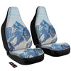 Mountain Alps Print Car Seat Covers-grizzshop