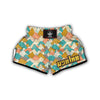 Mountain Colorful Pattern Print Muay Thai Boxing Shorts-grizzshop