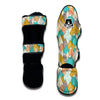 Mountain Colorful Pattern Print Muay Thai Shin Guards-grizzshop