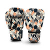 Mountain Pattern Print Boxing Gloves-grizzshop