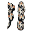 Mountain Pattern Print Muay Thai Shin Guards-grizzshop