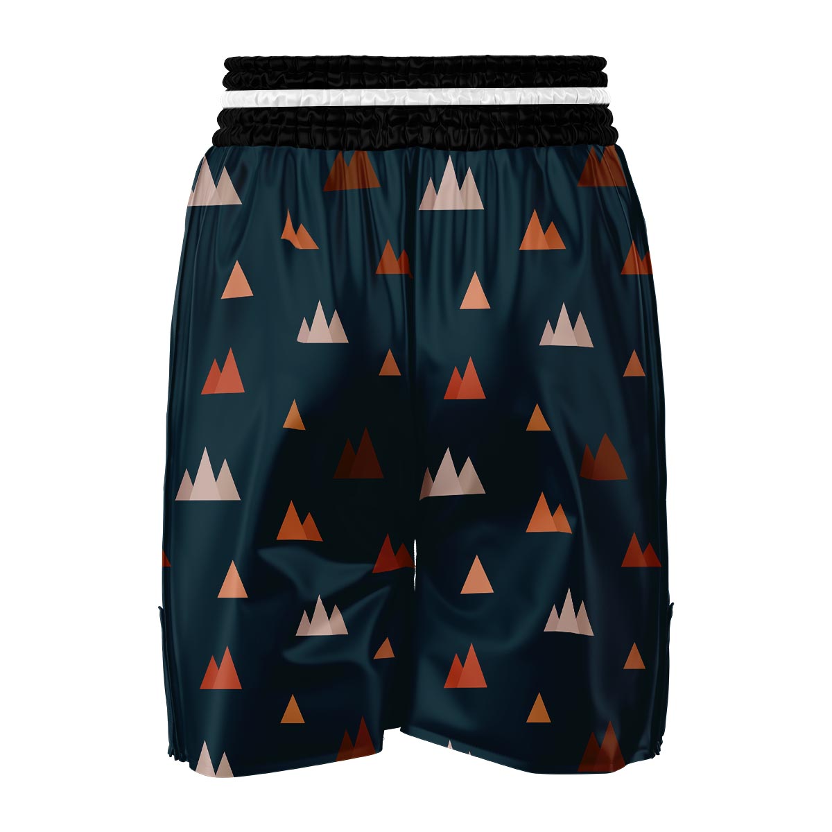 Mountain Print Pattern Boxing Shorts-grizzshop
