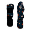 Mountain Print Pattern Muay Thai Shin Guards-grizzshop