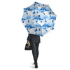 Mountain Skiing Print Pattern Umbrella-grizzshop