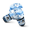 Mountain Snow Pattern Print Boxing Gloves-grizzshop