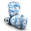 Mountain Snow Pattern Print Boxing Gloves-grizzshop