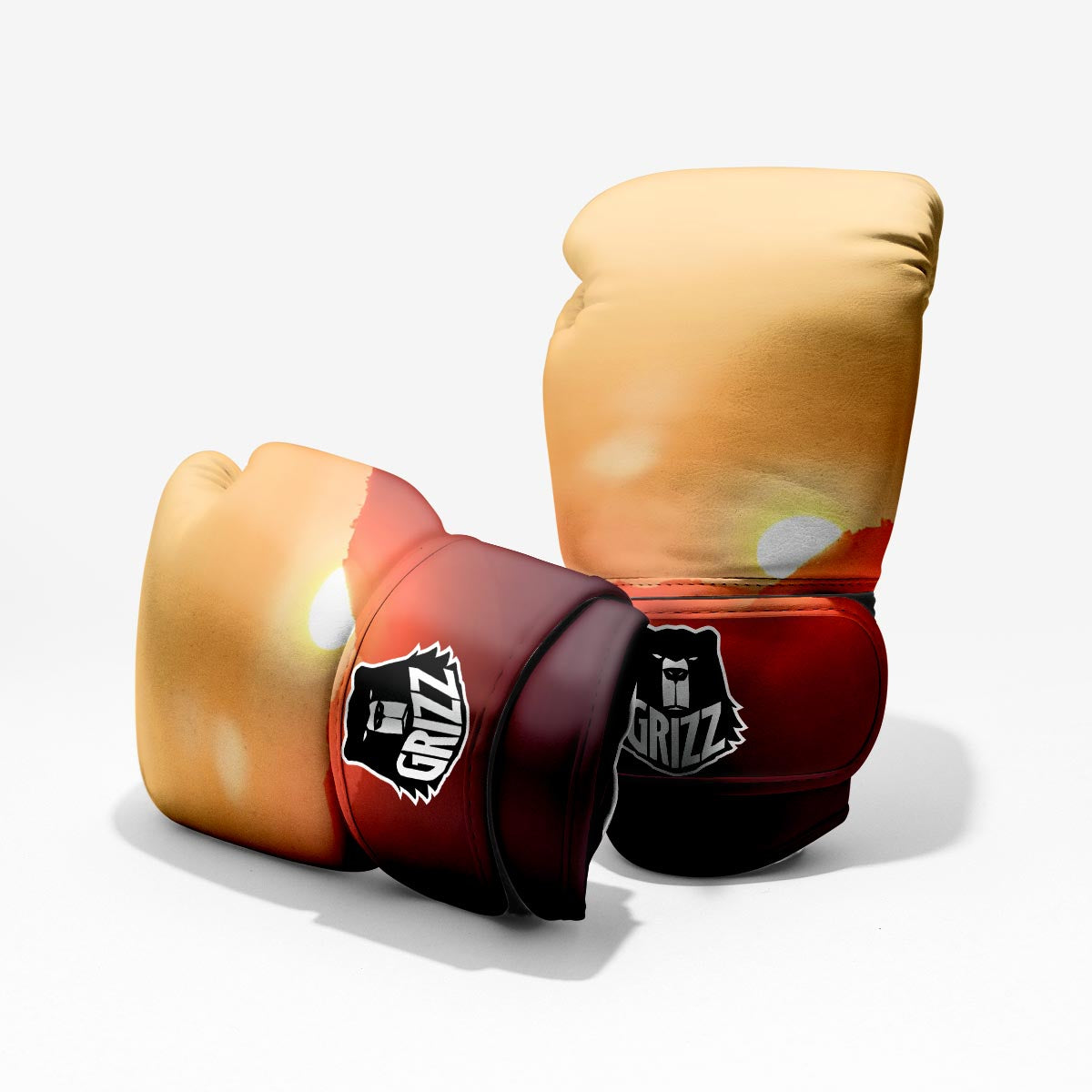 Mountain Sunrise Print Pro Boxing Glove
