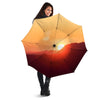 Mountain Sunrise Print Umbrella-grizzshop