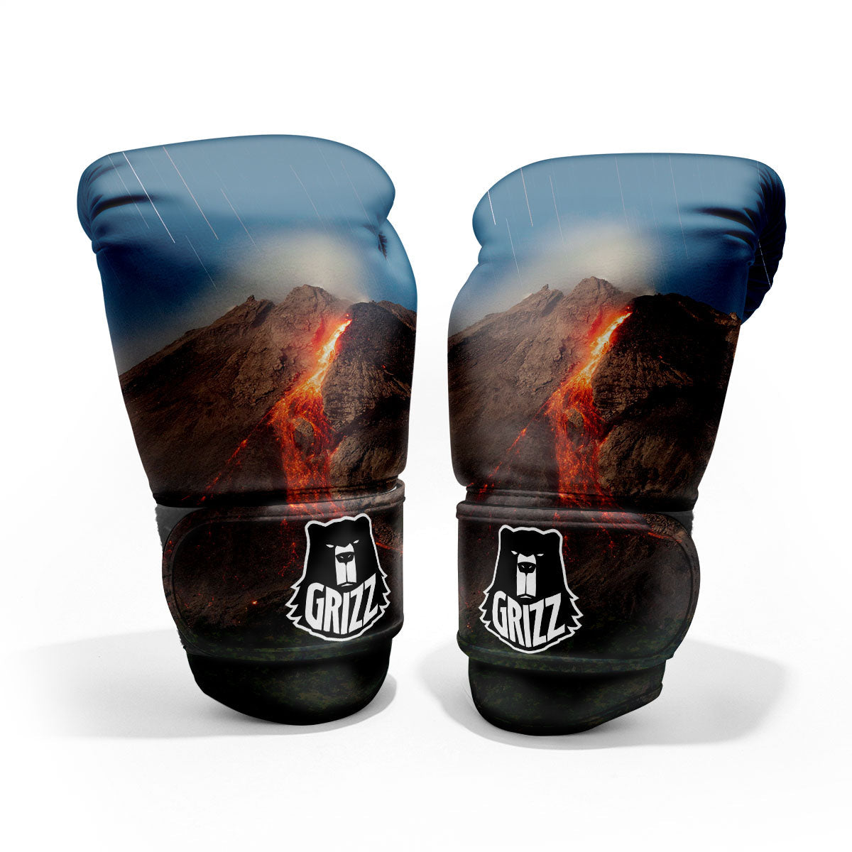 Mountain Volcanic Print Pro Boxing Glove