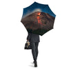 Mountain Volcanic Print Umbrella-grizzshop