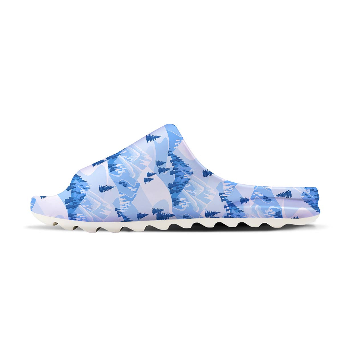 Mountain Skiing Print Pattern Sandals-grizzshop