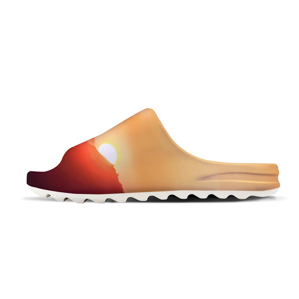 Mountain Sunrise Print Sandals-grizzshop