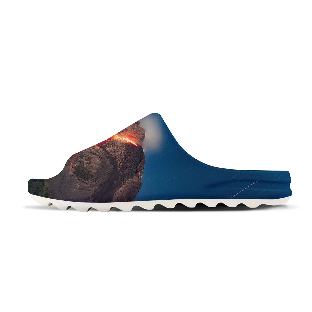 Mountain Volcanic Print Sandals-grizzshop
