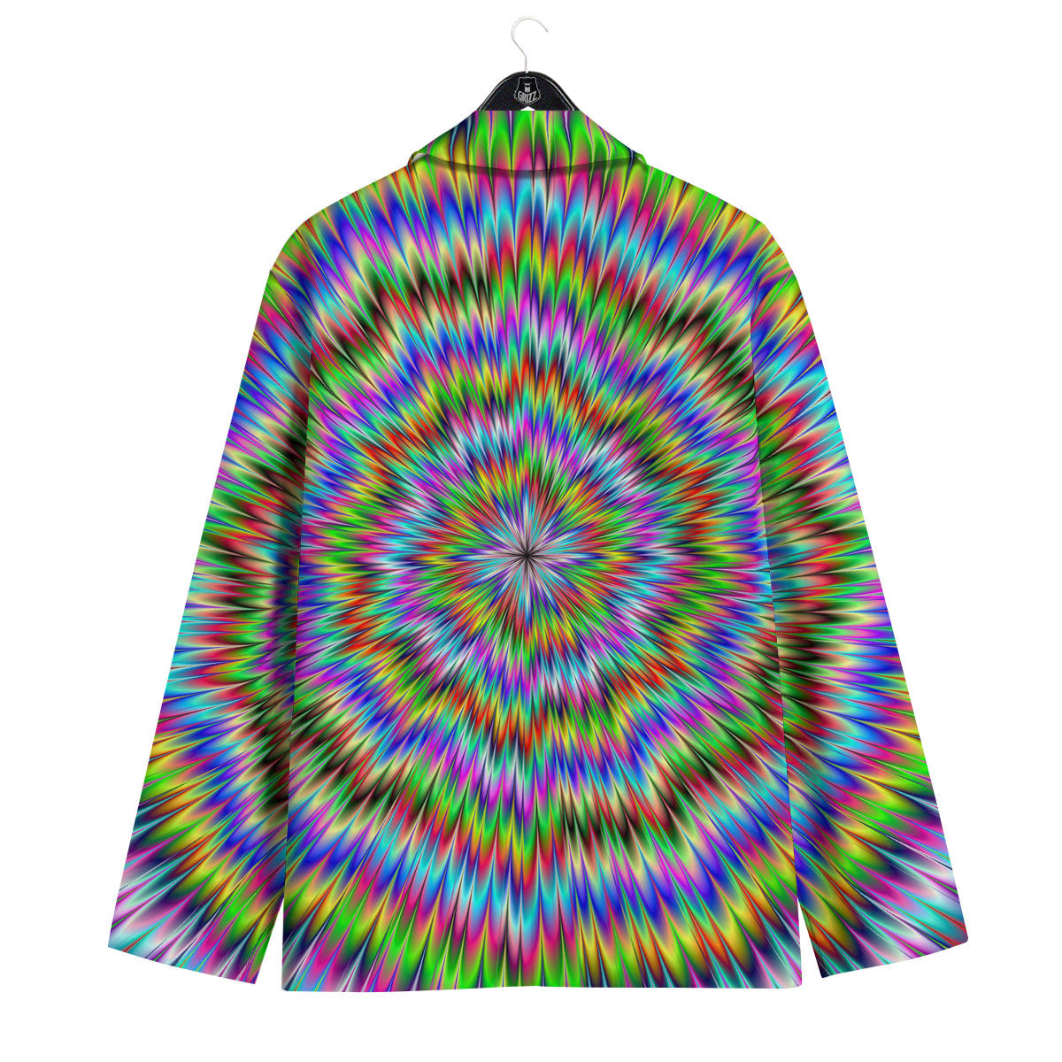 Moving Optical Illusion Abstract Dizzy Men's Sport Coat-grizzshop