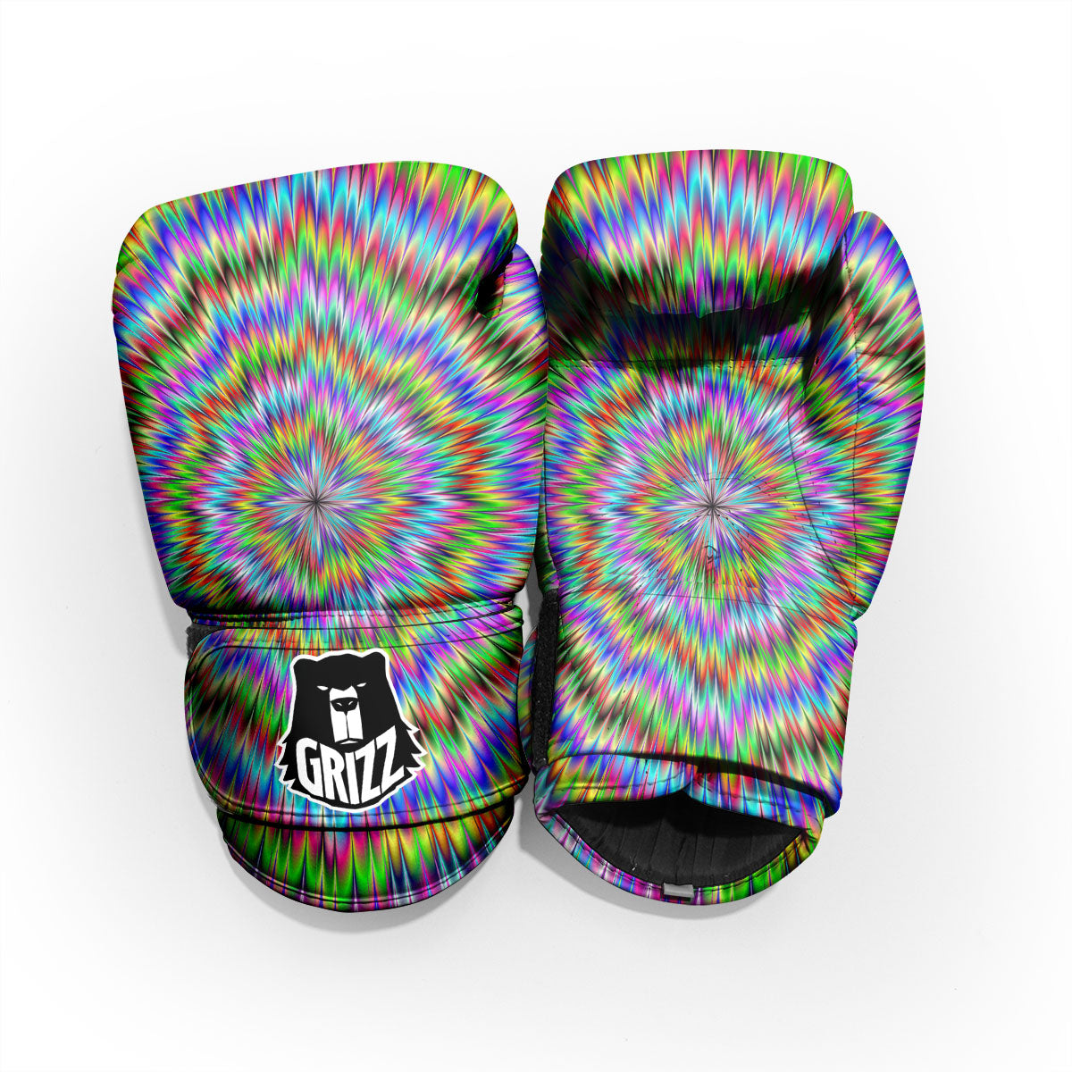 Moving Optical Illusion Abstract Dizzy Pro Boxing Glove