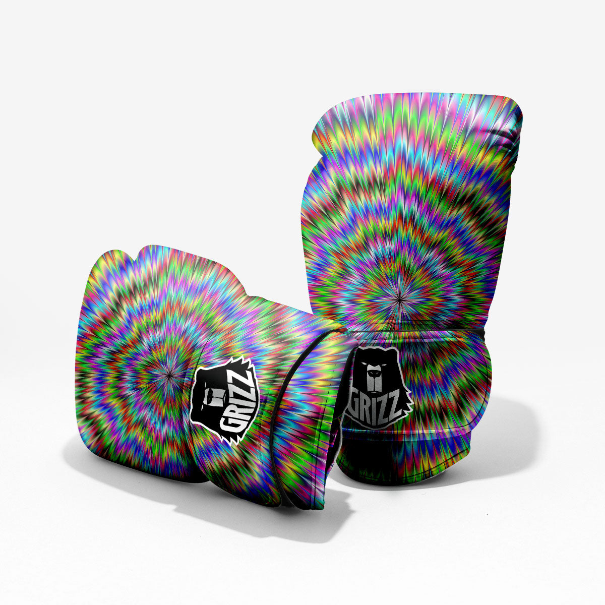 Moving Optical Illusion Abstract Dizzy Pro Boxing Glove