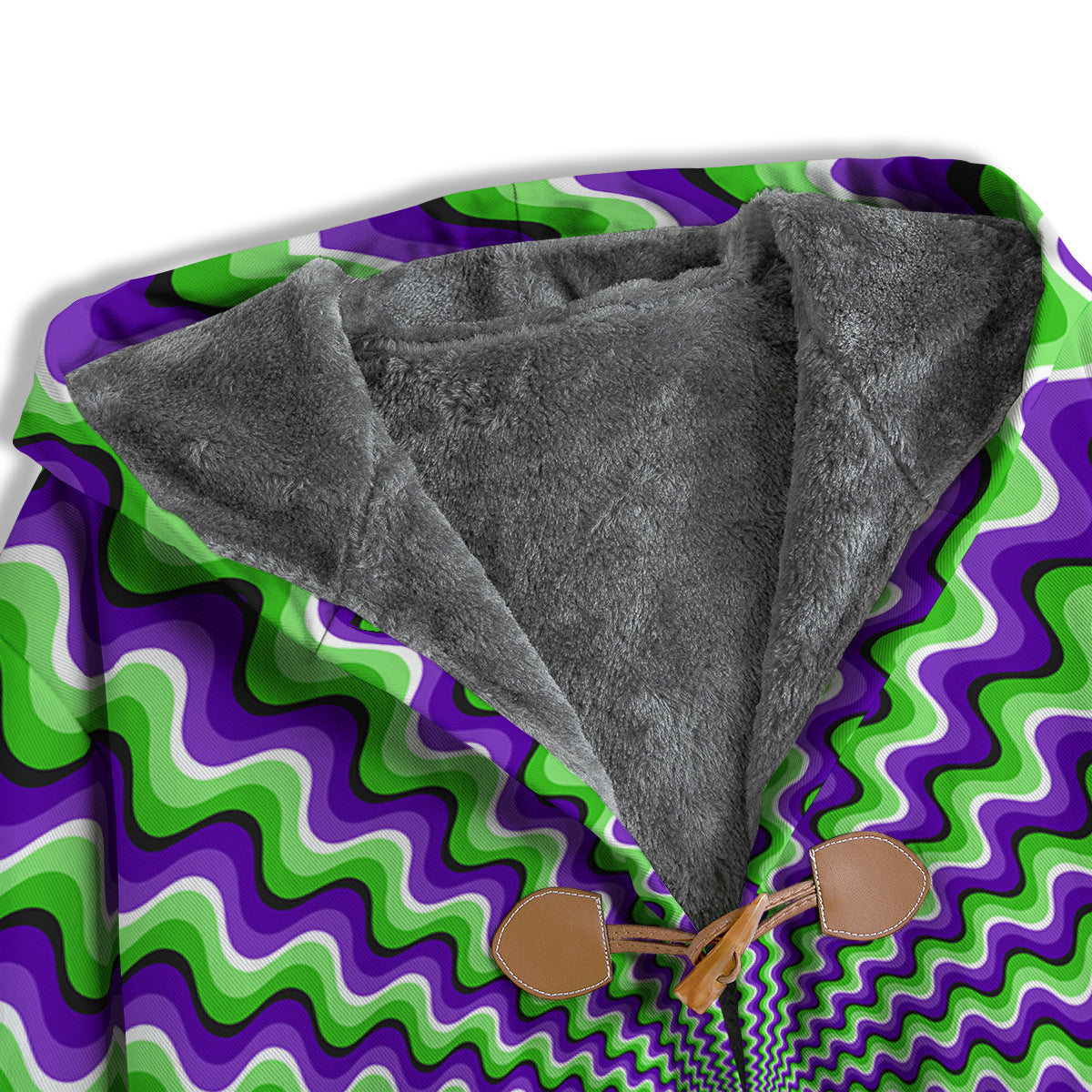 Moving Optical Illusion Colorful Dizzy Men's Windbreaker Jacket-grizzshop