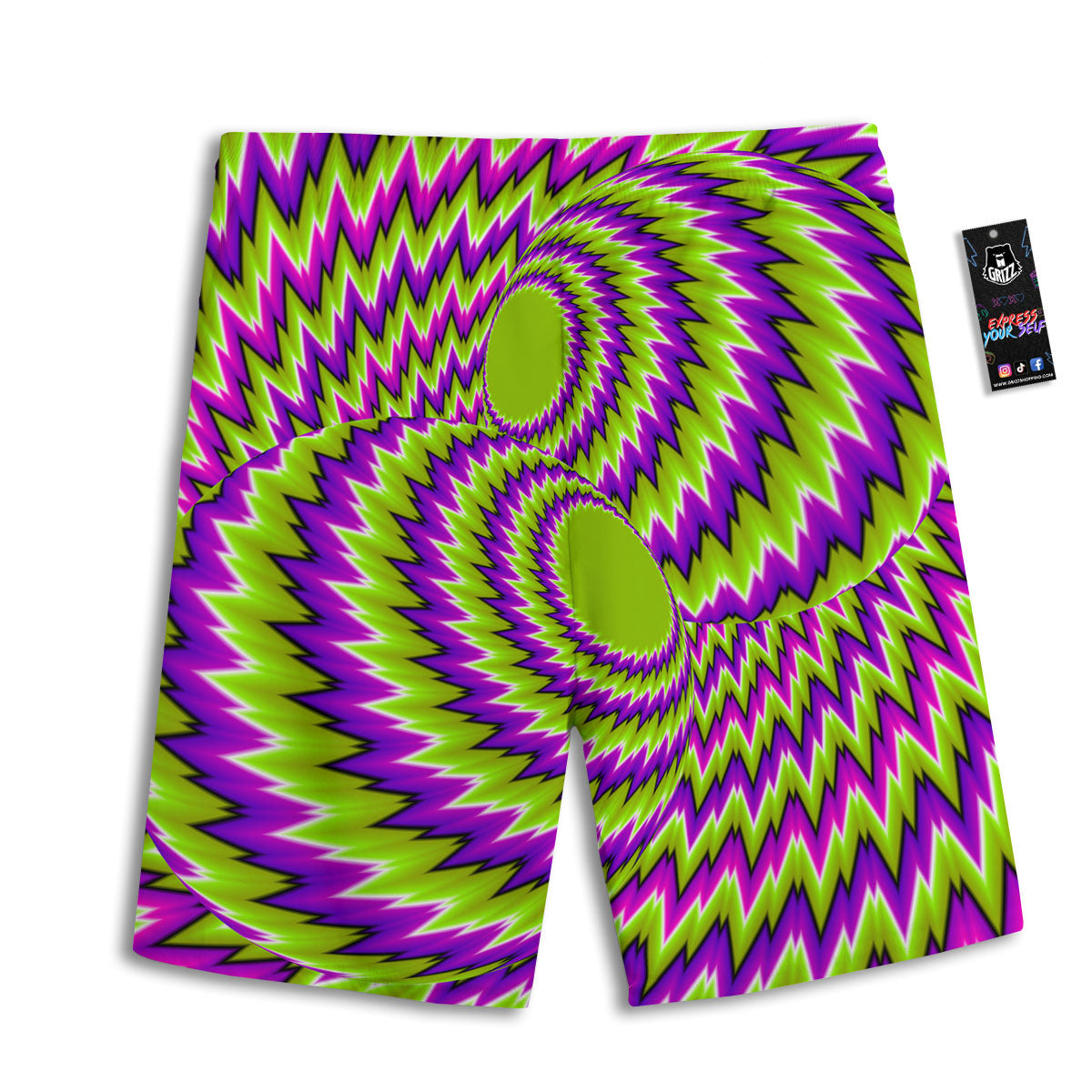 Pembroke Welsh Corgi Hipster Print Men's Athletic Shorts