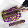 Moving Optical Illusion Spiky Spiral Umbrella-grizzshop