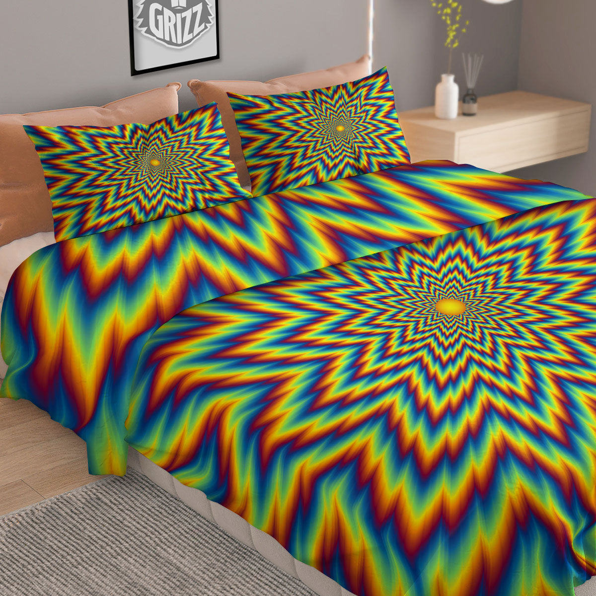 Native Dream Catcher Vintage Print Pattern Duvet Cover Bedding Set
