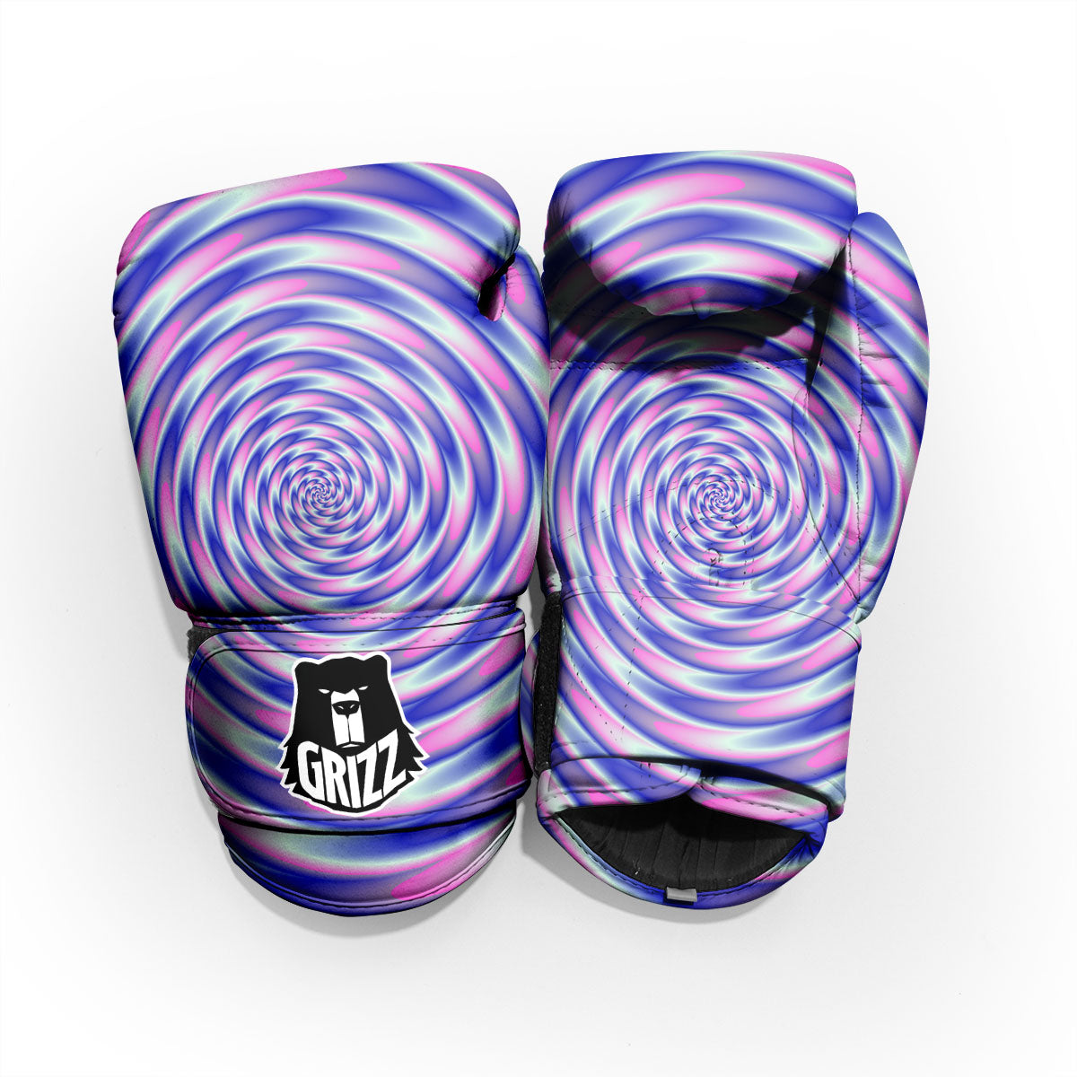 Moving Optical Illusion Twisted Colors Pro Boxing Glove