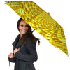 Moving Optical Illusion Yellow Big Bang Umbrella-grizzshop