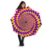 Moving Optical Yellow Expansion Illusion Umbrella-grizzshop