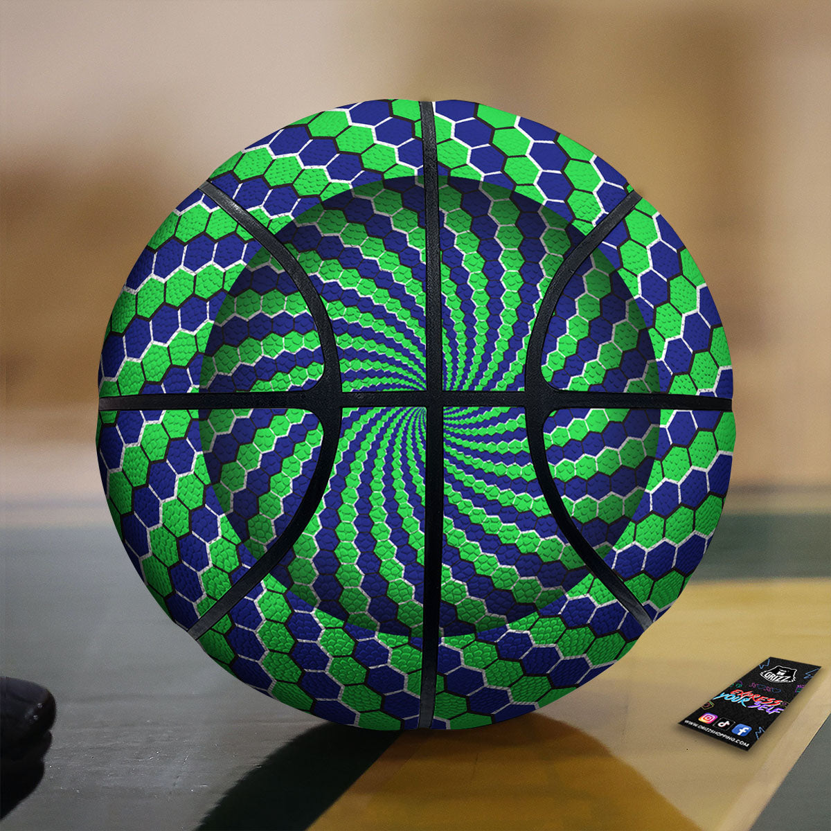 Pattern Masonic Eye Print Basketball