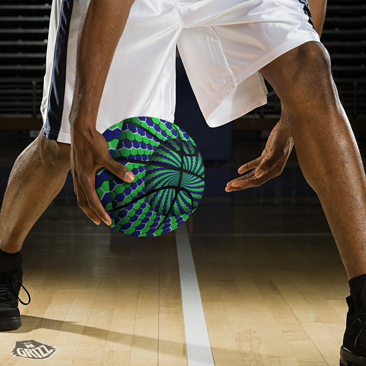 Pattern Masonic Eye Print Basketball