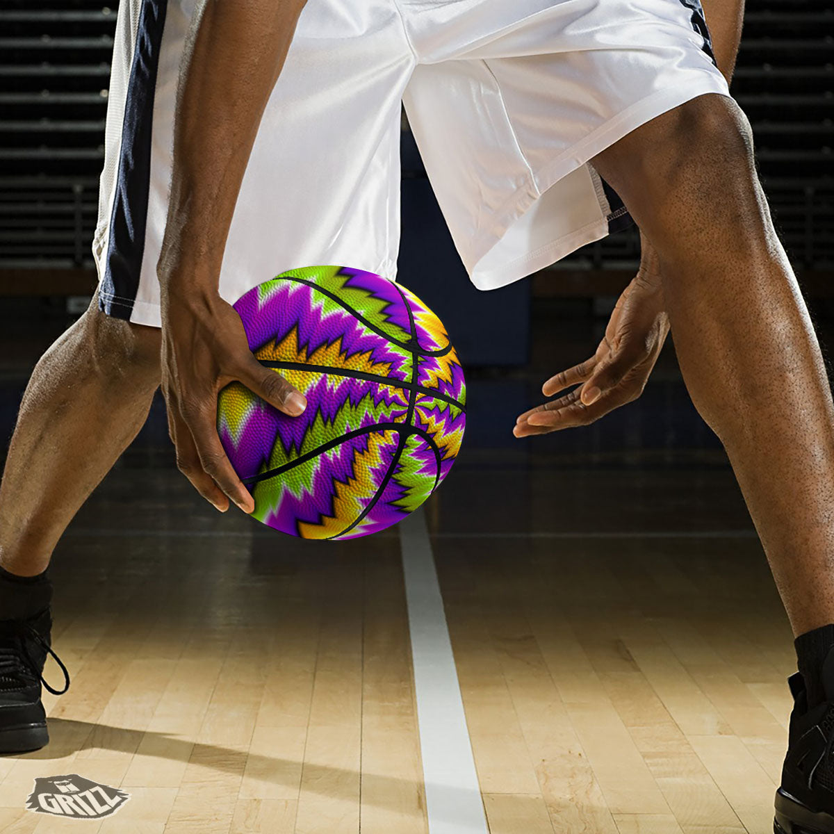 Pattern Mini Rabbit Print Basketball